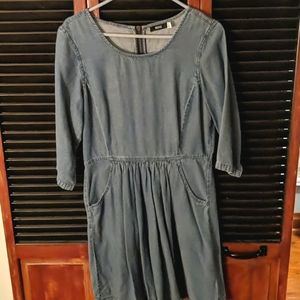 BDG Cotton Denim Dress